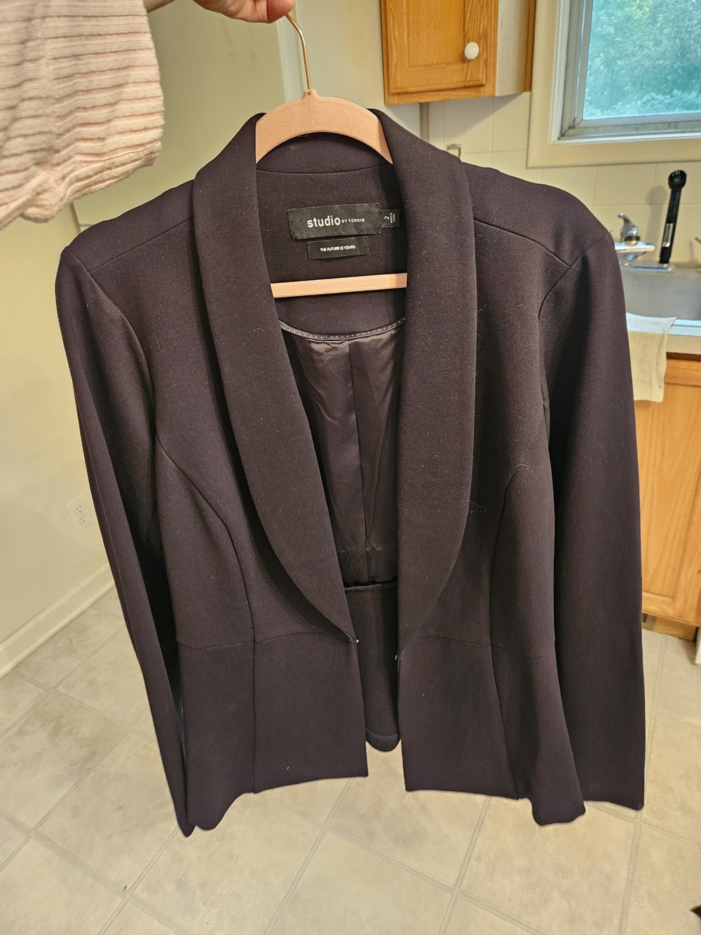 torrid Black Shawl Collar Blazer
